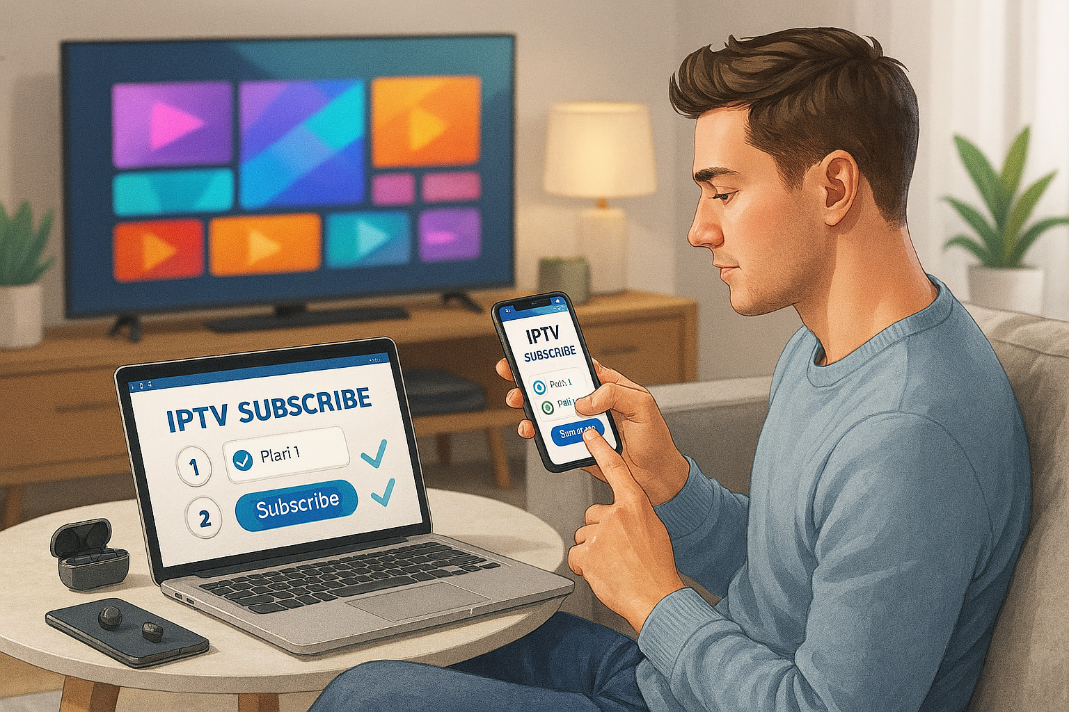 كيف اشترك في IPTV