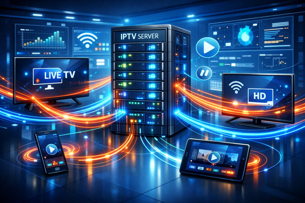 كيف تعمل سيرفرات IPTV ؟ 1 كيف تعمل سيرفرات IPTV