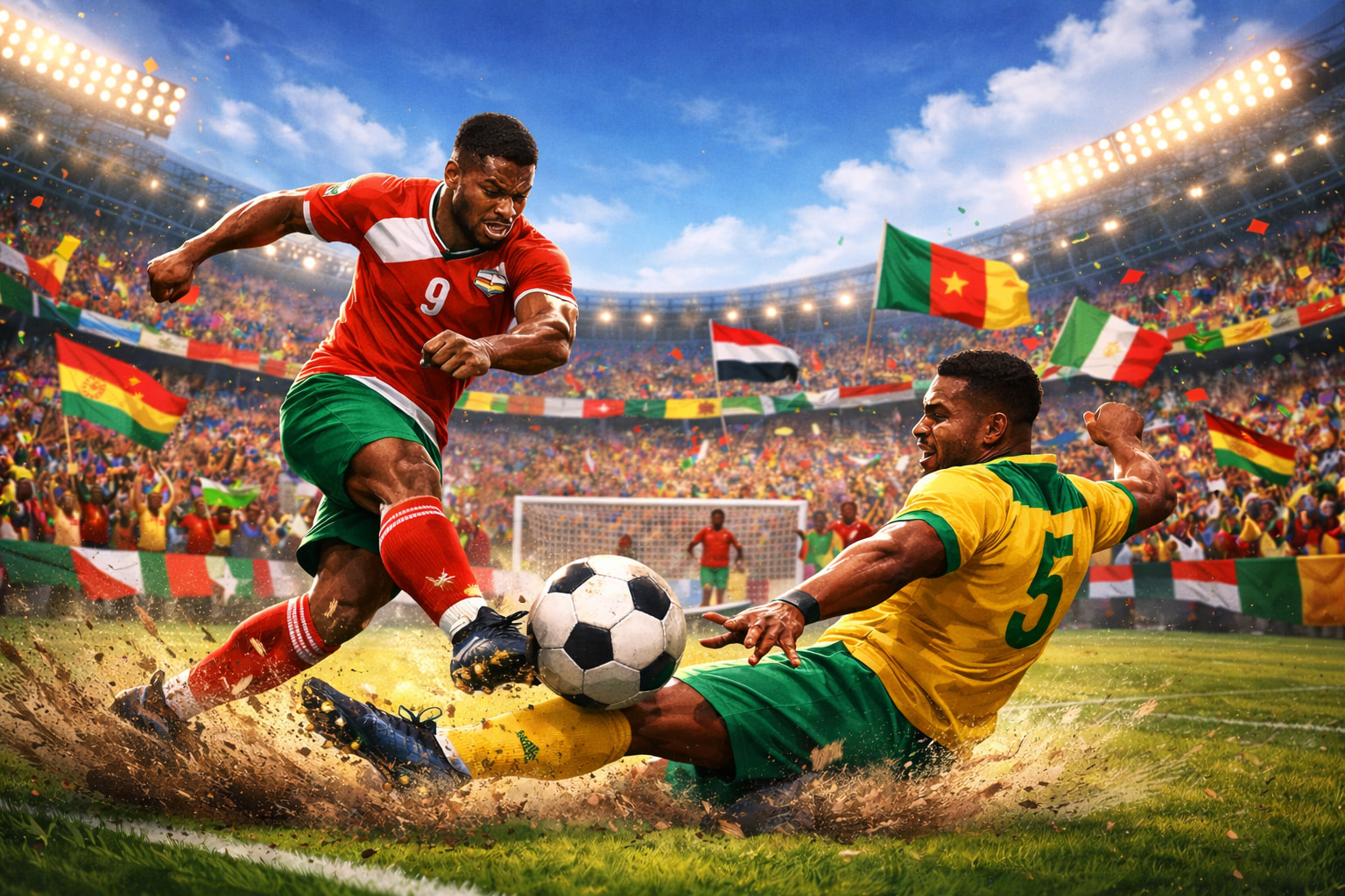 مباريات كاس امم افريقيا