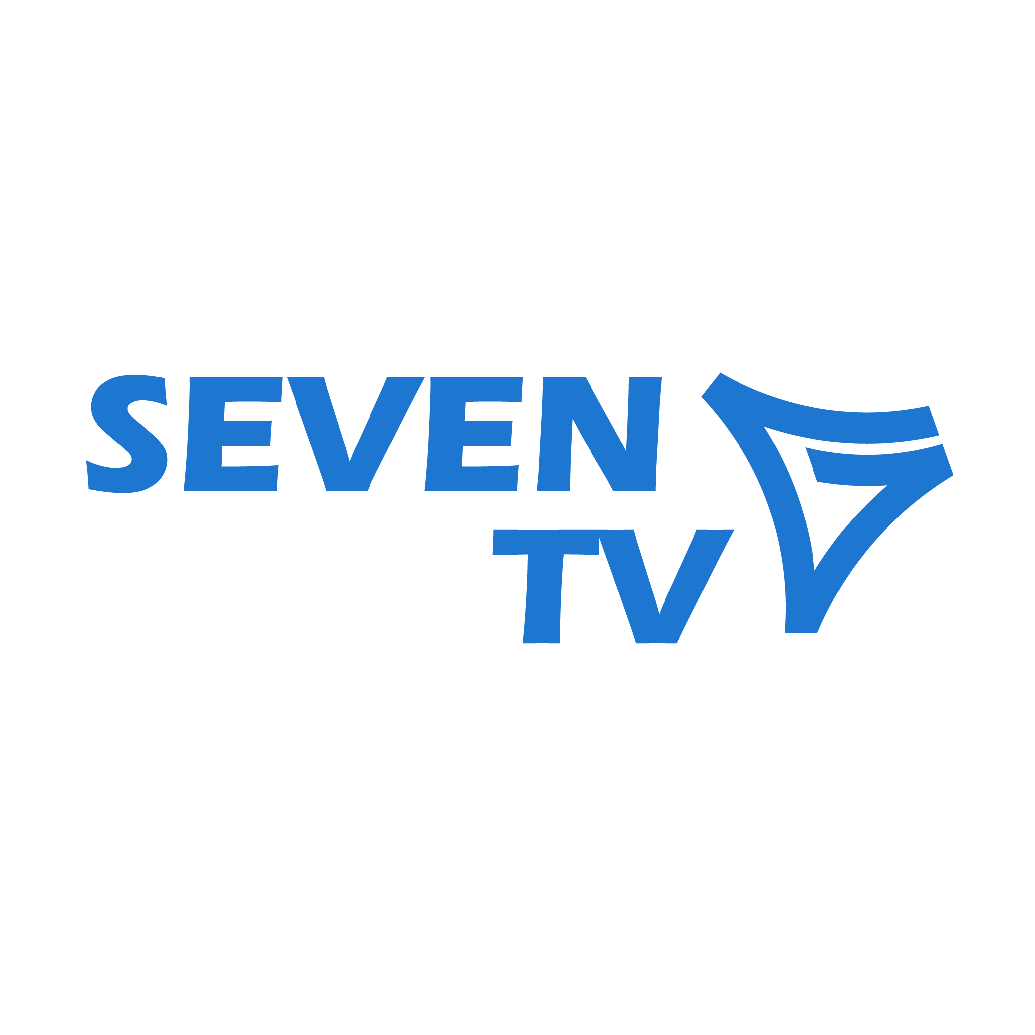 Seven TV Logo-Blue